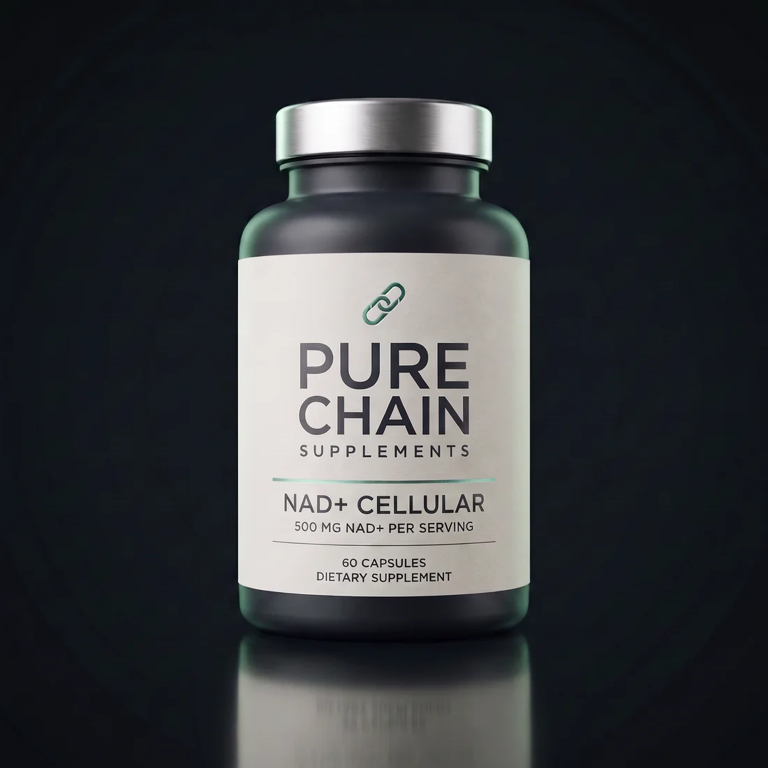 NAD+ Cellular by Pure Chain Supplements, three-quarter view