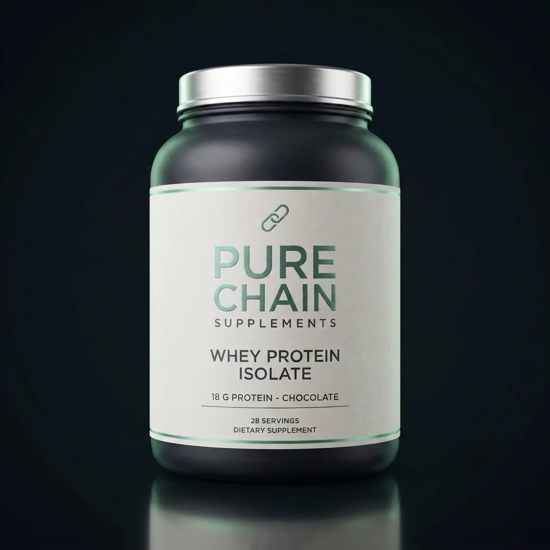 Whey Protein Isolate - Chocolate by Pure Chain Supplements